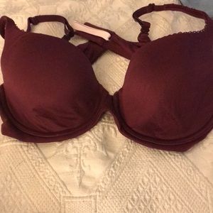 The bra is brand new. This bra has never been worn